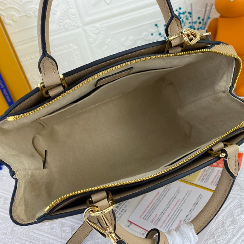 Grand Palais Handbag Khaki Size 34*24*15 cm