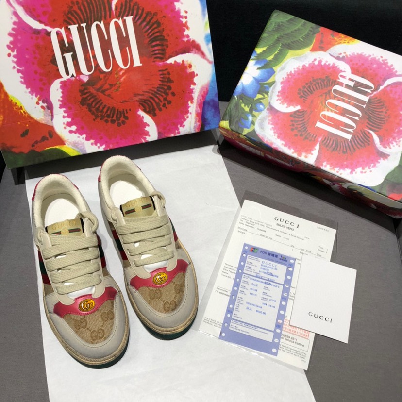 Screener Leather Sneakers Size:EU34-EU44