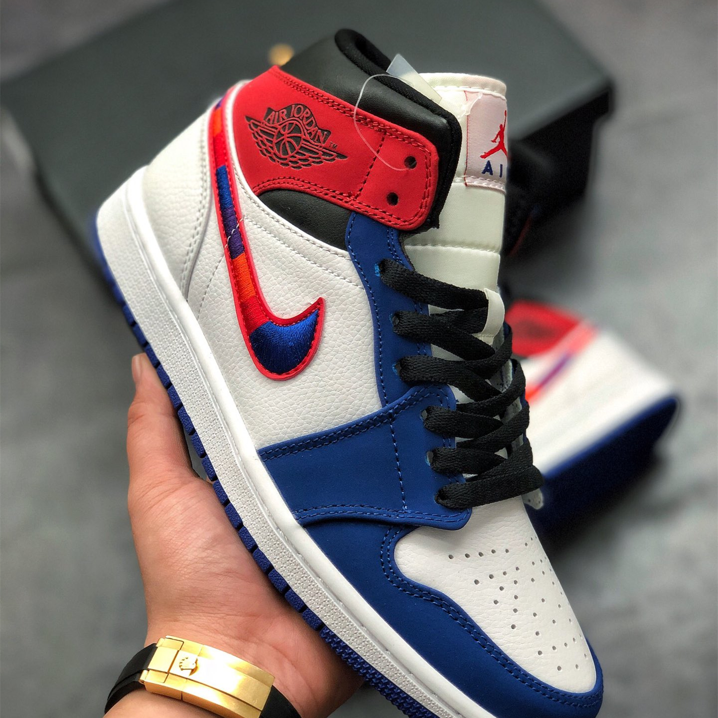 Air Jordan 1 Mid Leisure Board Shoes EU36-EU47.5/ US4-US13