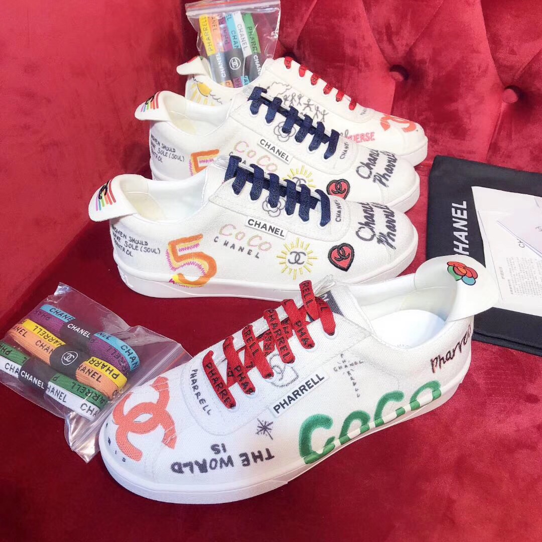 pharell Global limited edition shoes Size:EU35-EU40