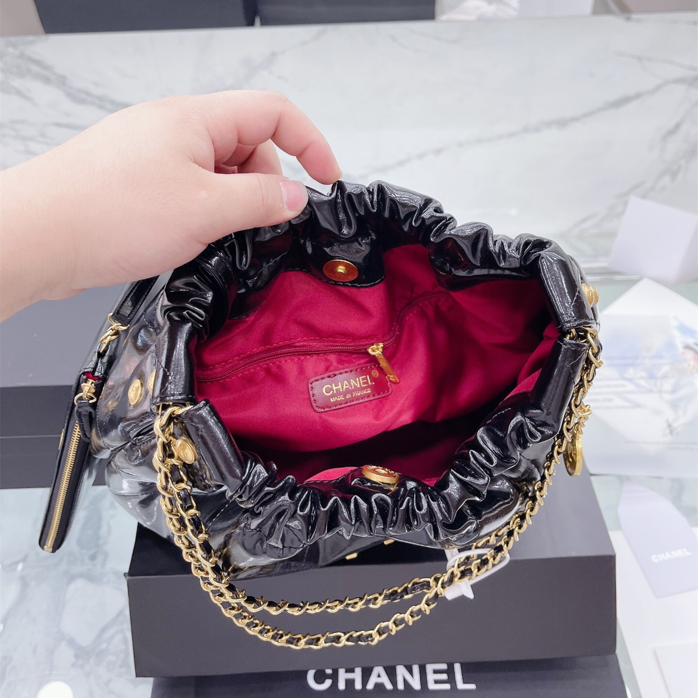 2022 New bag size:38*32cm