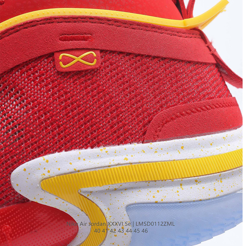 air jordan xxxvi pf cr white gold Sport casual shoes Size:EU40-EU46