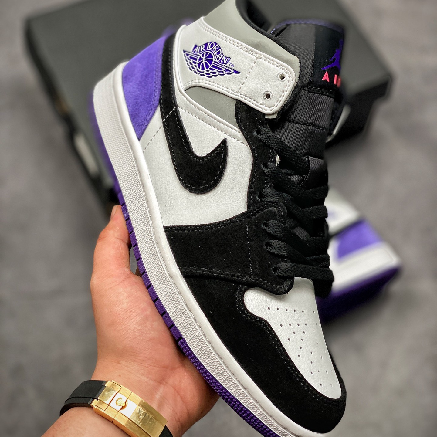 Air Jordan 1 Mid Leisure Board Shoes EU36-EU47.5/ US4-US13