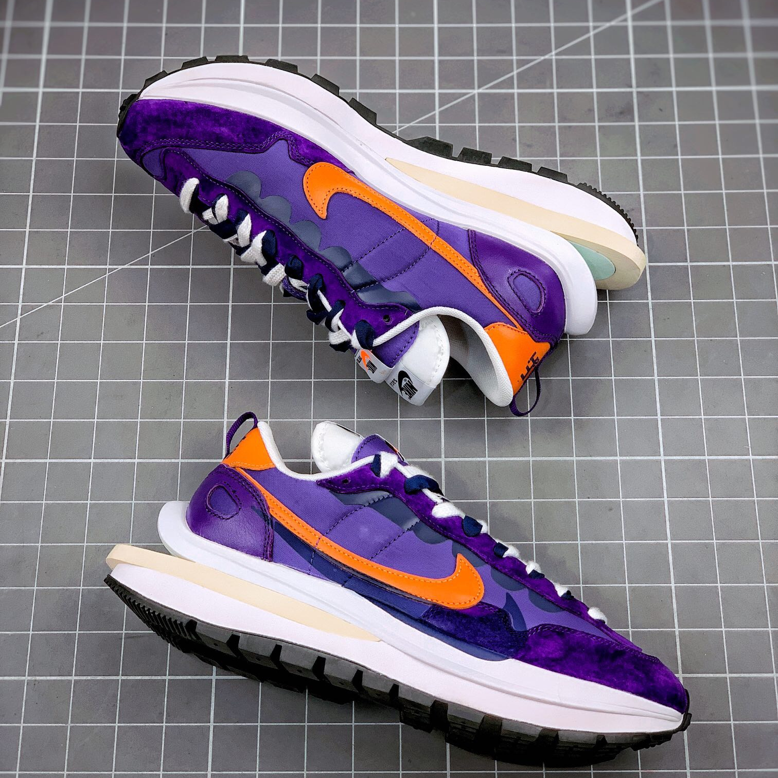 sacai x nk vaporwaffle 3.0 “ royal fuchsia ” shoes EU36-EU45