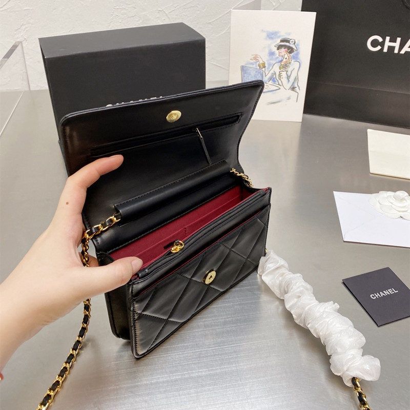 2021 Newest Lambskin Fabric Hair Bag Can Be Crossbody Shoulder Newest Chain Bag