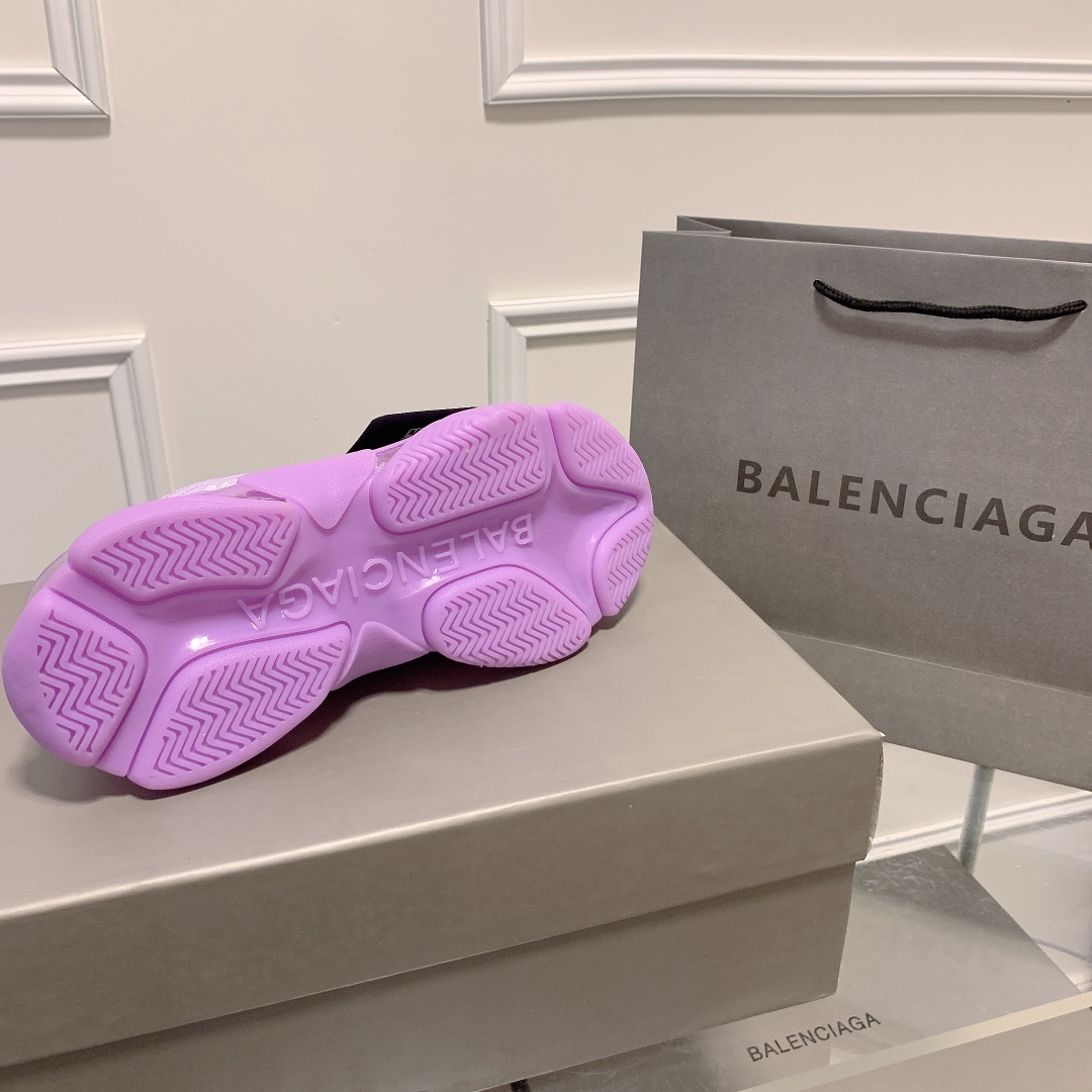 Triple S Clear Sole Women's Shoes Size:EU35-EU42