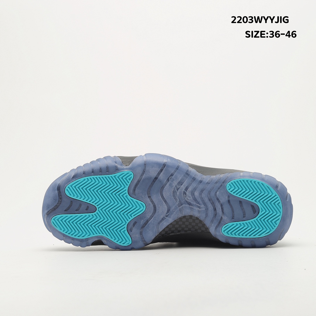 air jordan 11 retro aj11 Sport casual shoes Green Size：EU36-EU46