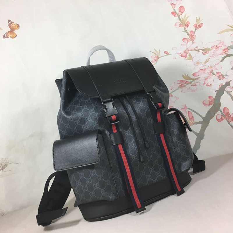 Men's Backpack  Cowhide  Shoulder Bag   Size 34*46*15 cm