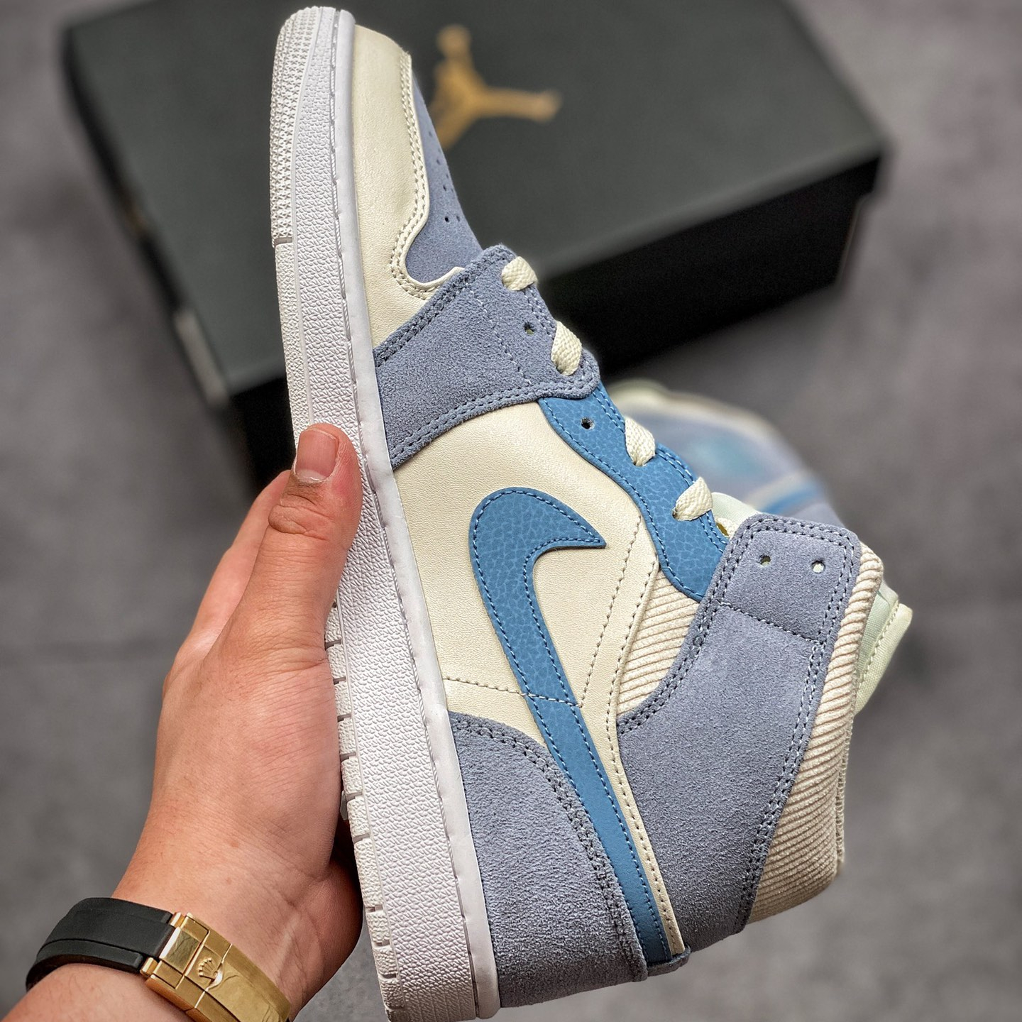 Air Jordan 1 Mid Leisure Board Shoes EU36-EU47.5/ US4-US13