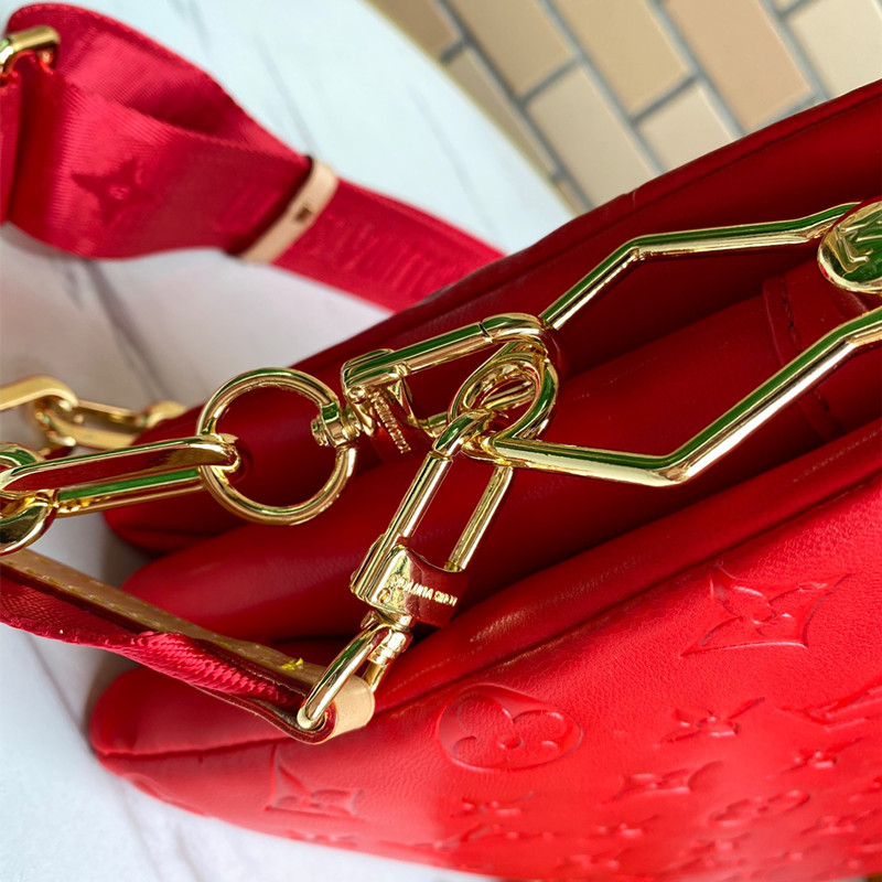 Coussin Small Bag Red Size 26*20*12cm