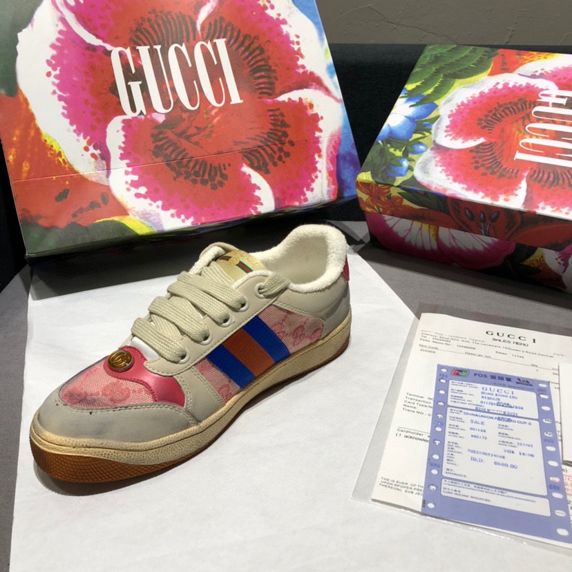 Screener Leather Sneakers Size:EU34-EU44