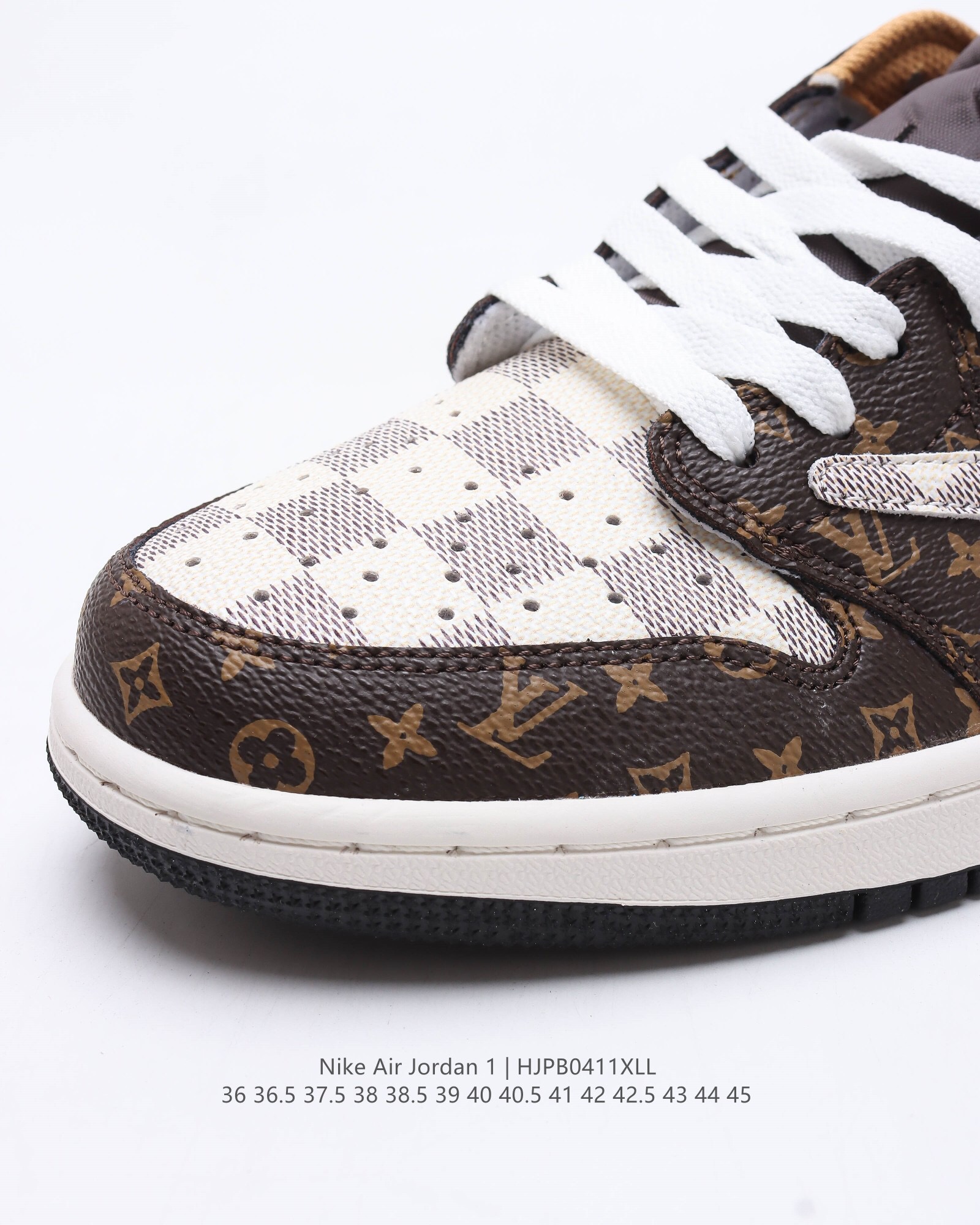 Travis scott x air jordan 1 lv aj1 casual shoes Size:EU36-EU45