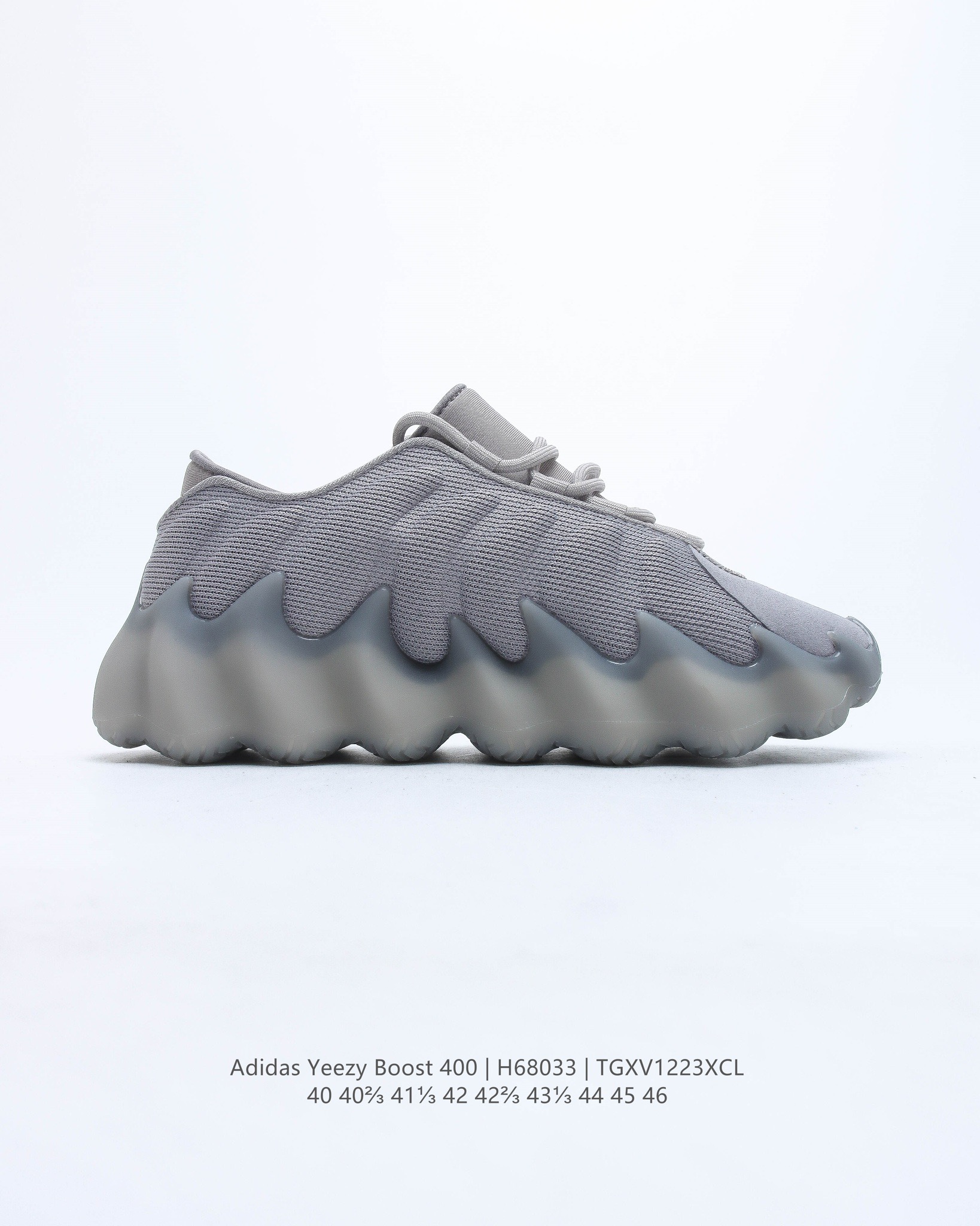 Originals yeezy 400 cloud white casual shoes Size:EU40-EU46