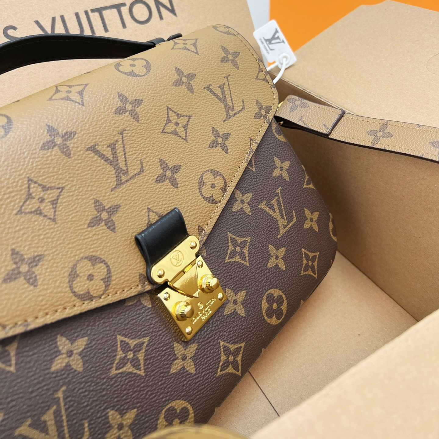 Monogram Reverse Pochette Bags Metis Bags