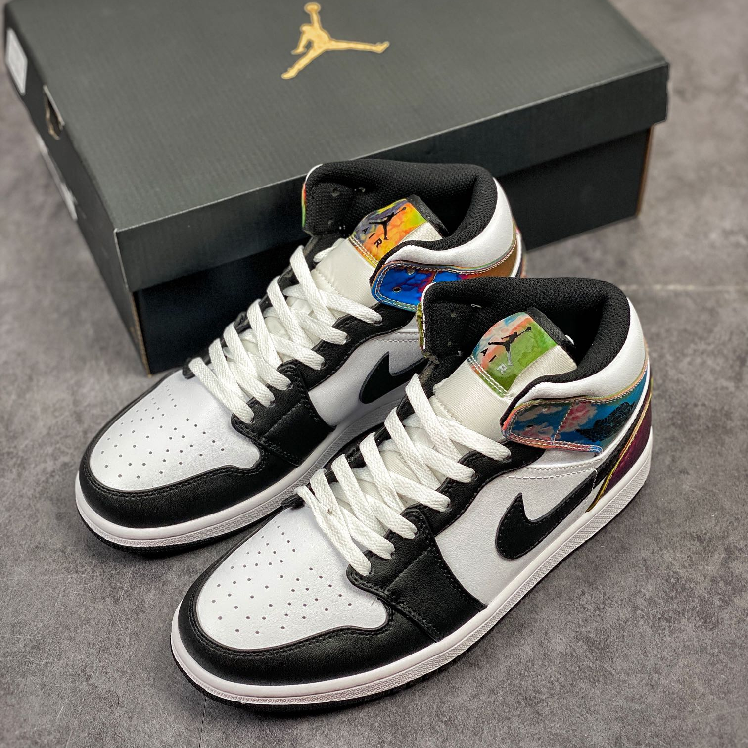 Air Jordan 1 Mid Leisure Board Shoes EU36-EU47.5/ US4-US13