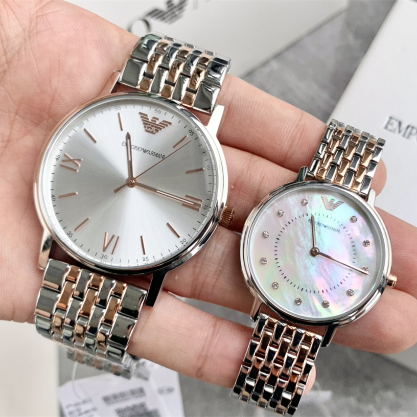 quartz watch, Couple's Watches mineral glass crystal ,Life water resistant to 30 meters