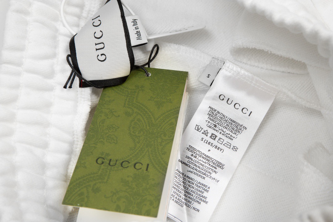 2022ss Men's White Shorts