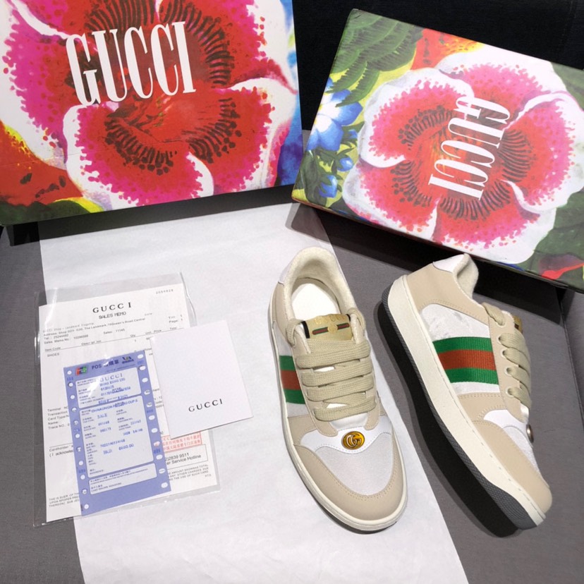 Screener Leather Sneakers Size:EU34-EU44