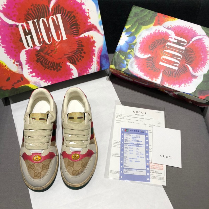 Screener Leather Sneakers Size:EU34-EU44