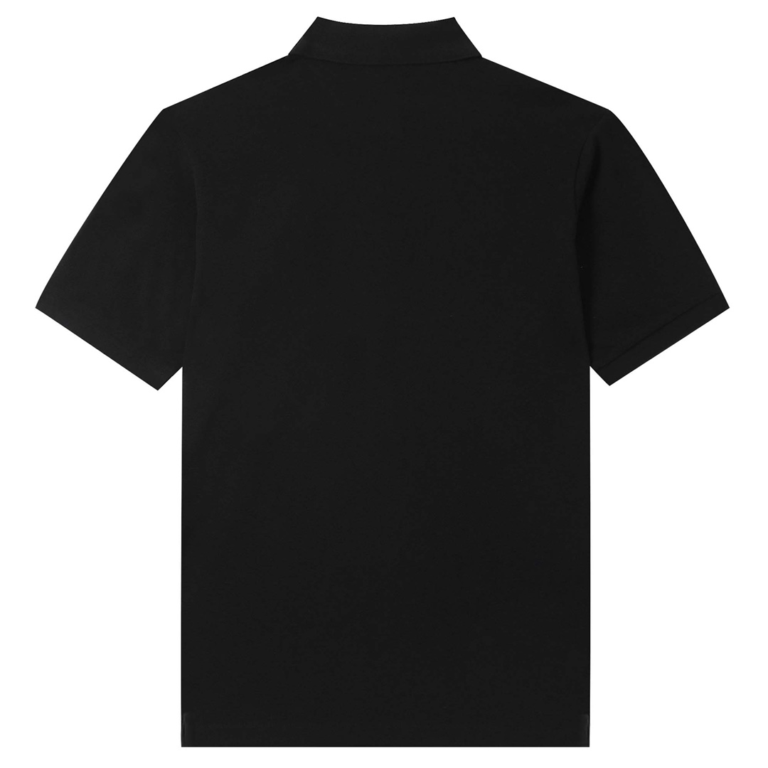 2022ss Men's Polo Black Shirt