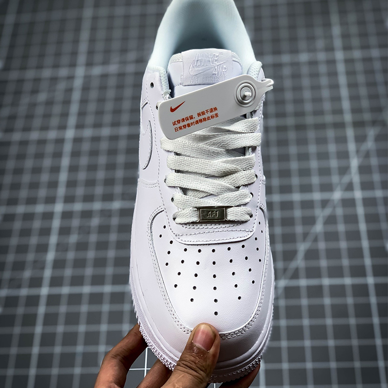 Air Force 1 Sport casual shoes all white Size：EU36-EU45