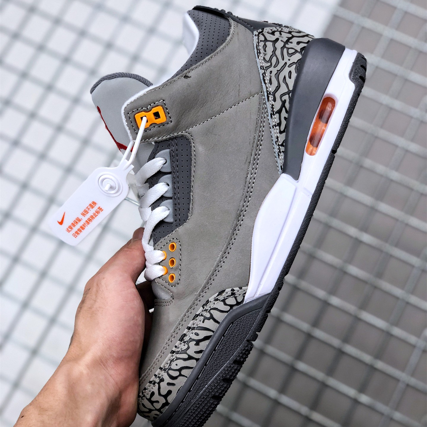 Air Jordan 3 “Cool Grey” Size:EU36-EU46/US4-US12