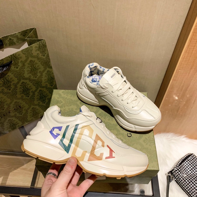 Rhyton Vintage Trainer Sneakers Size:EU35-EU44