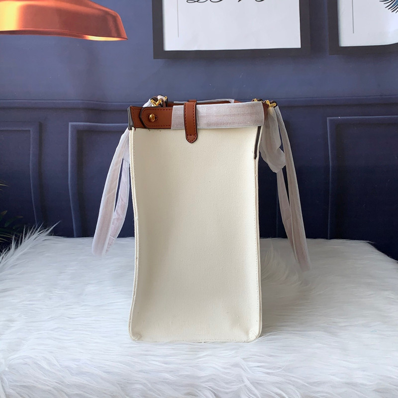 Roma Large Tote Bag Double Handles 3 Colors Size 41*29.5*16 cm