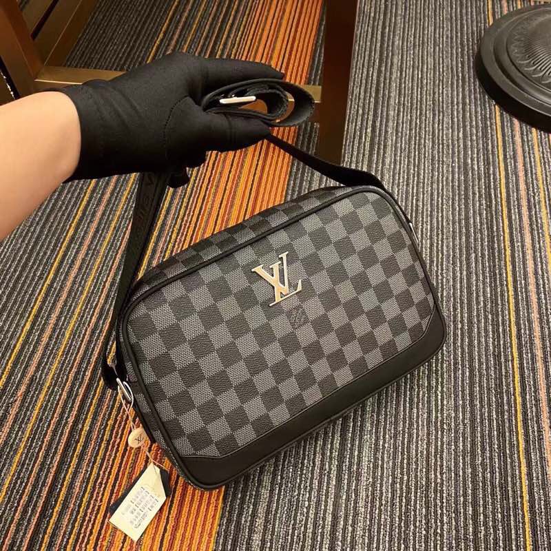 Men's Crossbody Bag 2 Colors Sze 26*17*8 cm