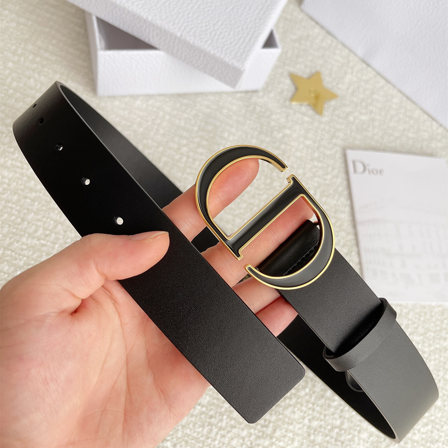 quake Women's Belt, logo CD, width:3.5cm