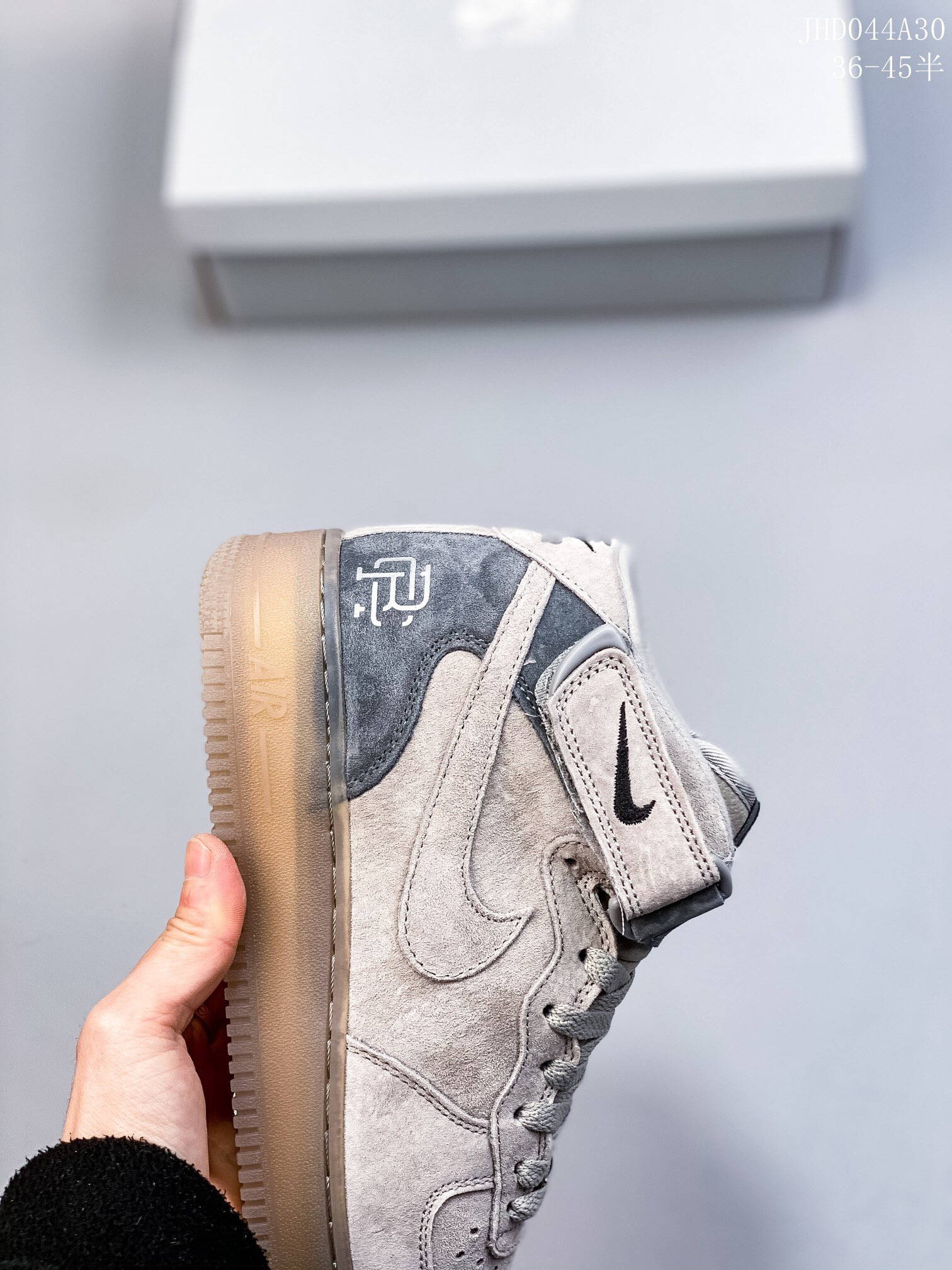 air force1 mid x reigning champ casual shoes Size:EU36-EU45