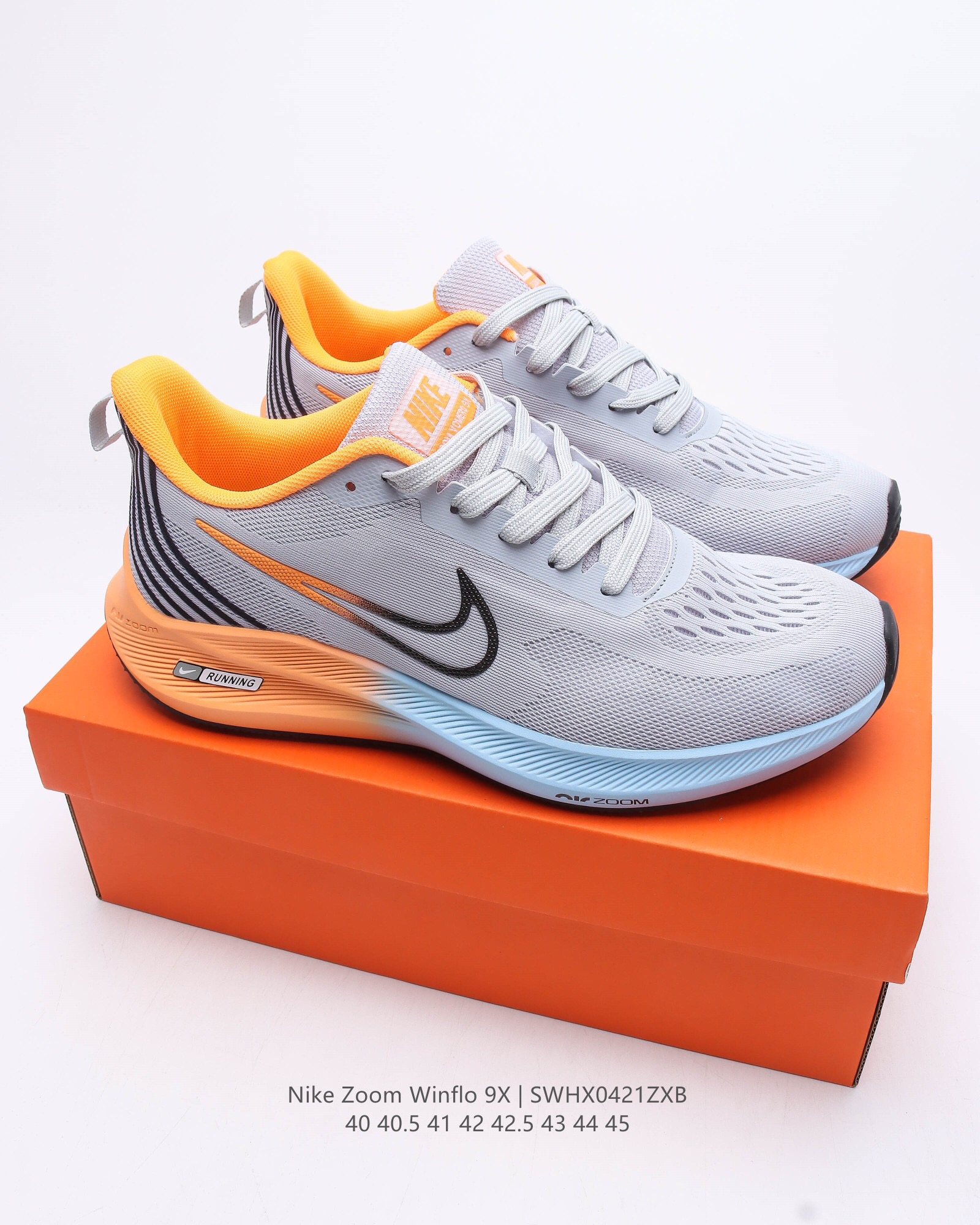 Zoom winflo 9x casual shoes Size:EU40-EU45