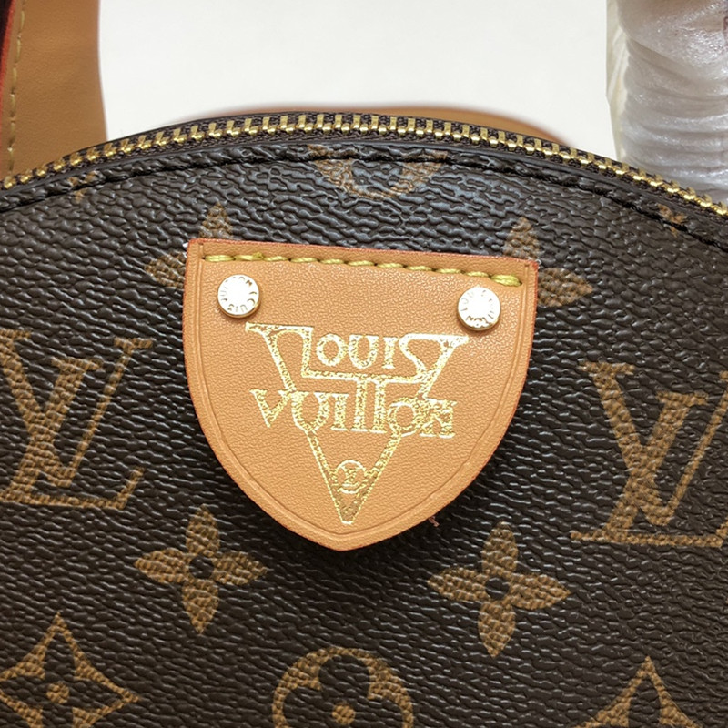 Women's  Fashion Backpack   Yellow Leather Lock Vintage Shell  Shoulder Bag   Size 25*23*12.5 cm