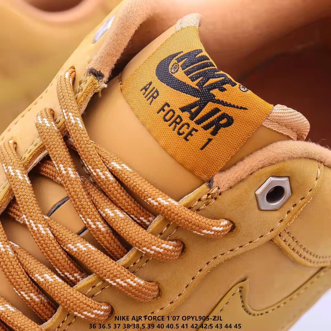 Air Force 1 LOW 07 LV8:Wheat/Flax CJ9179-200 SIZE:EU36-EU45