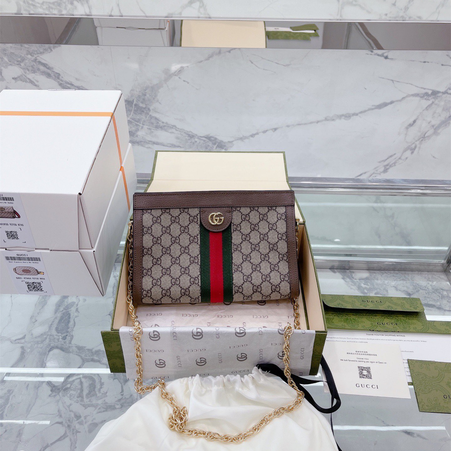 ophidia Bag Chain Bag