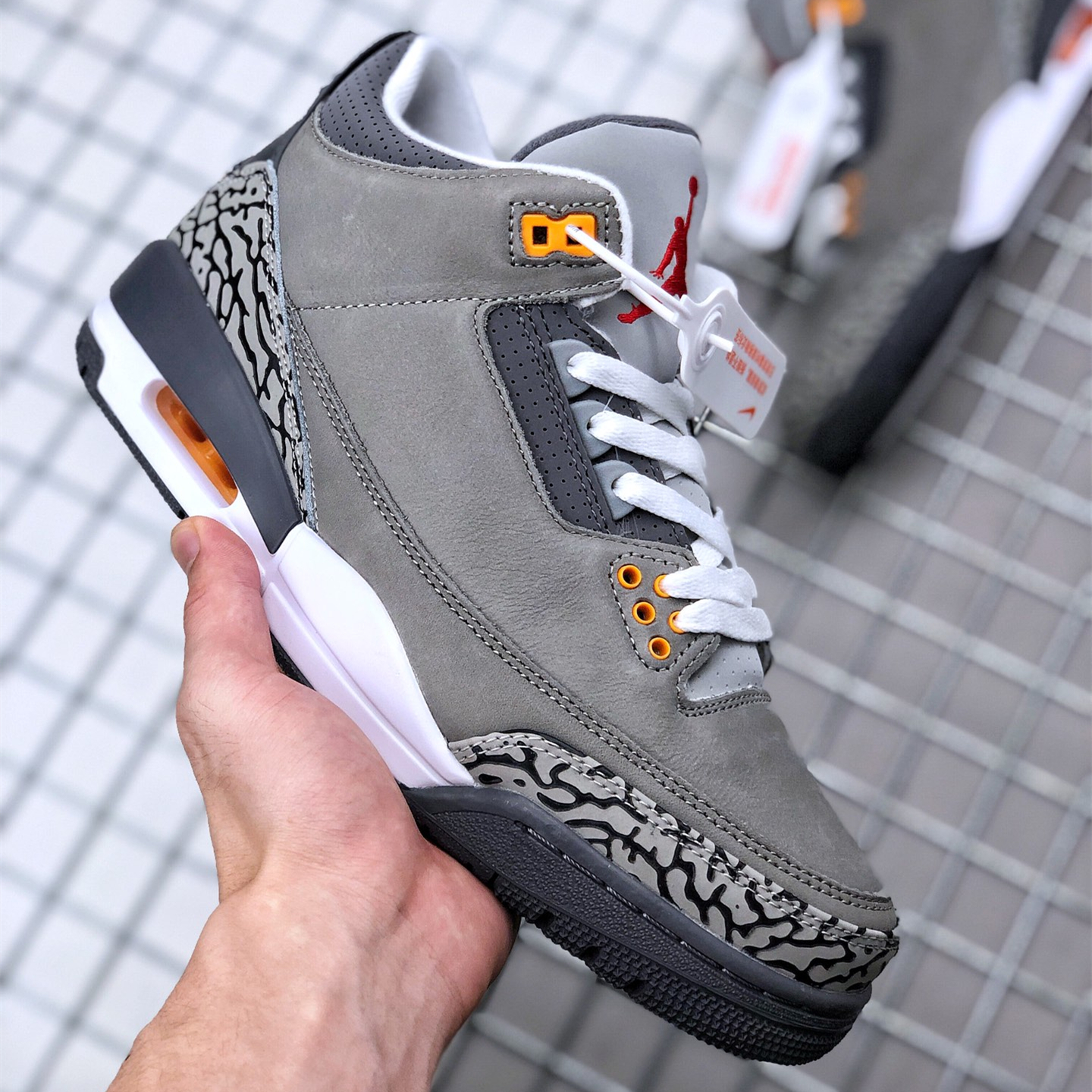 Air Jordan 3 “Cool Grey” Size:EU36-EU46/US4-US12