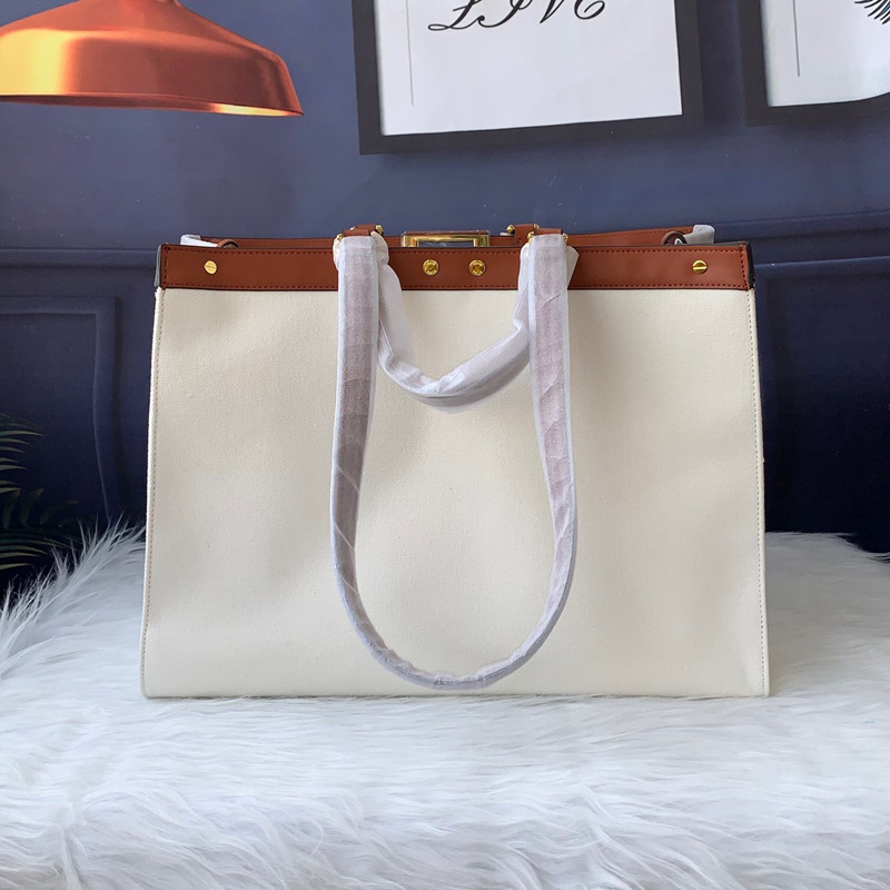 Roma Large Tote Bag Double Handles 3 Colors Size 41*29.5*16 cm