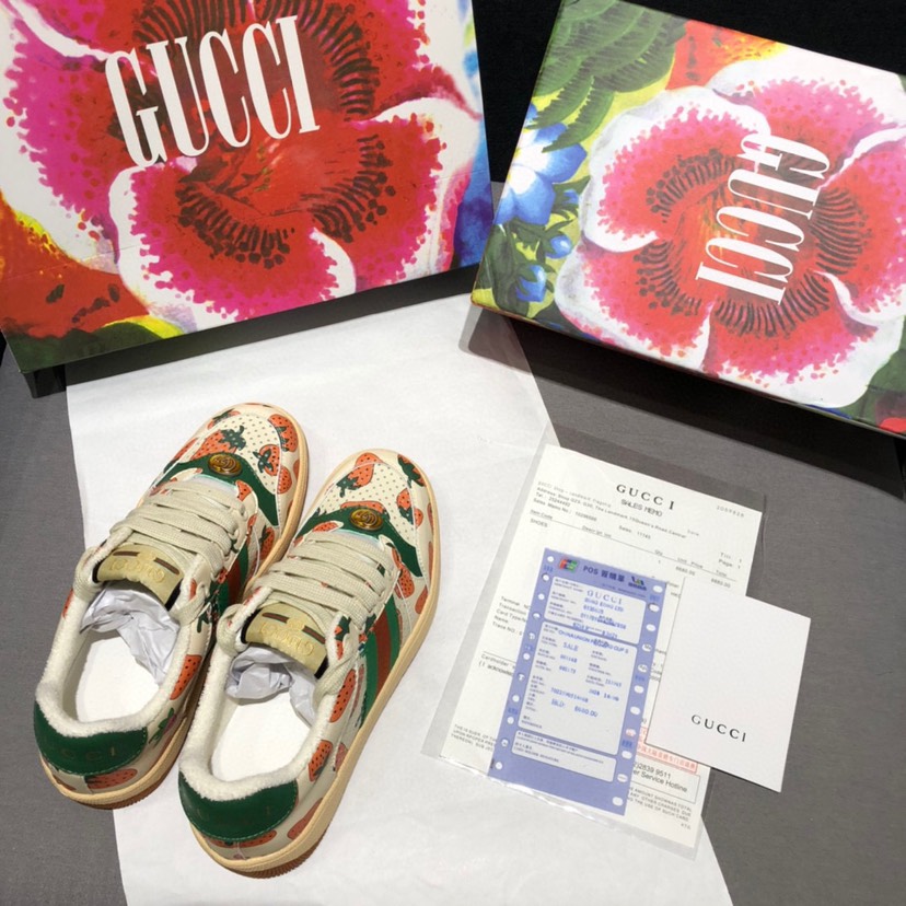 Screener Leather Sneakers Size:EU34-EU44