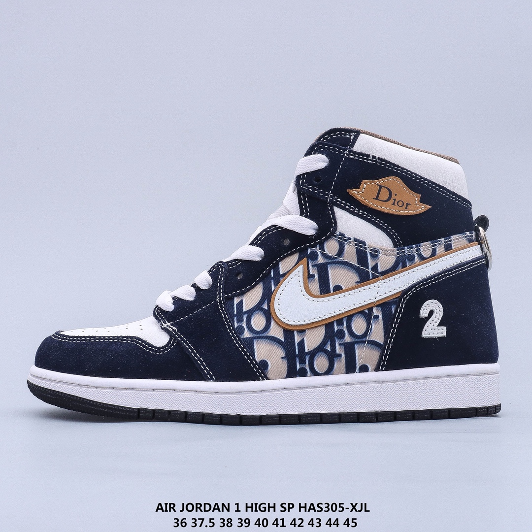 Air jordan 1 custom air casual shoes Size：EU36-EU45