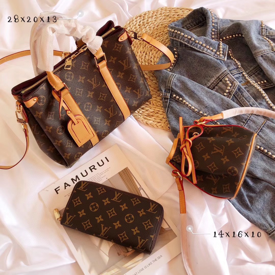 3in1 high quality Fashion Ladies Bags