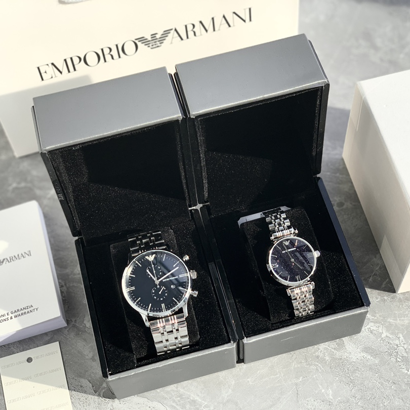 quartz watch, Couple's Watches mineral glass crystal ,Life water resistant to 30 meters