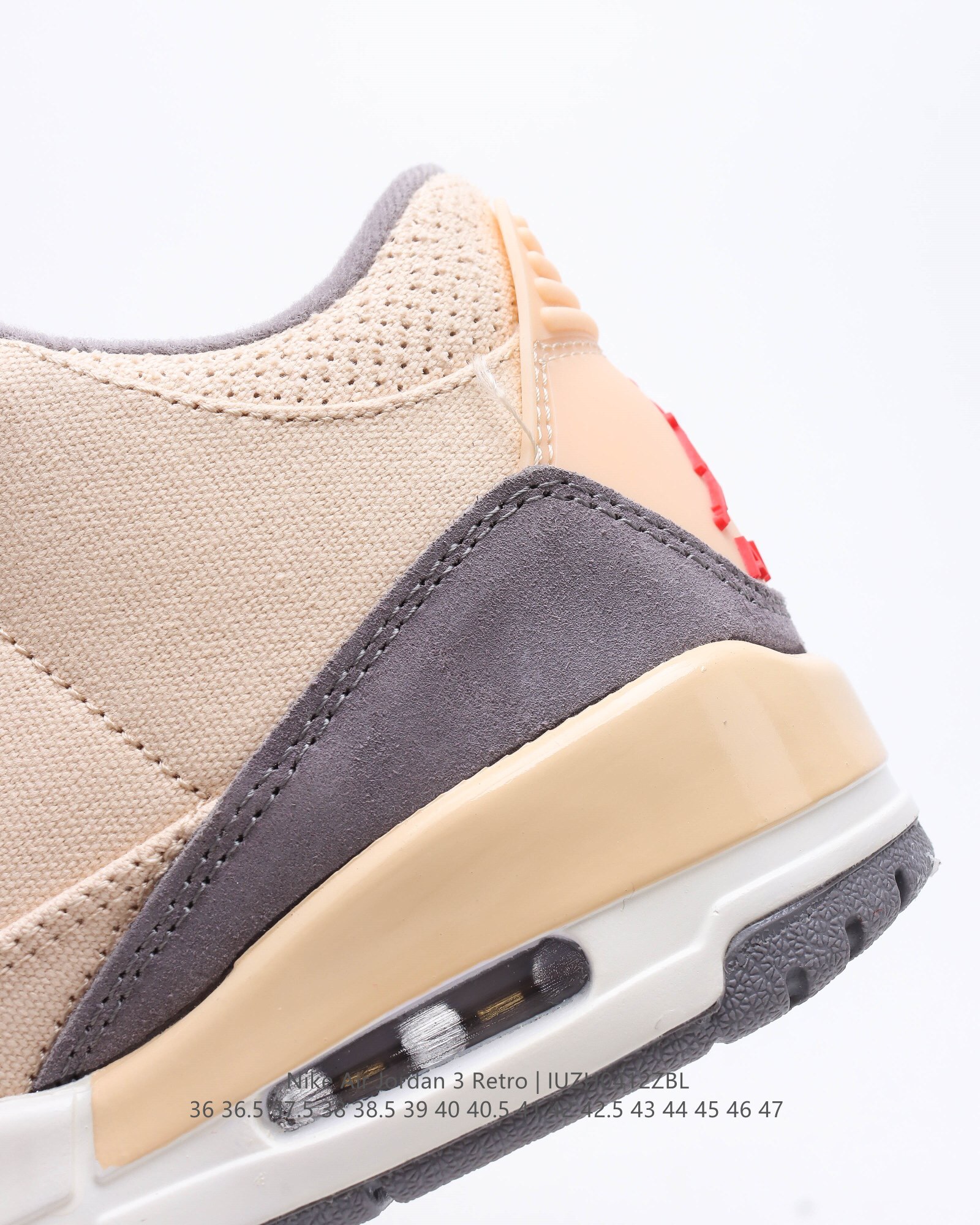 air jordan 3 retro animal instinct aj3 casual shoes Size:EU36-EU47