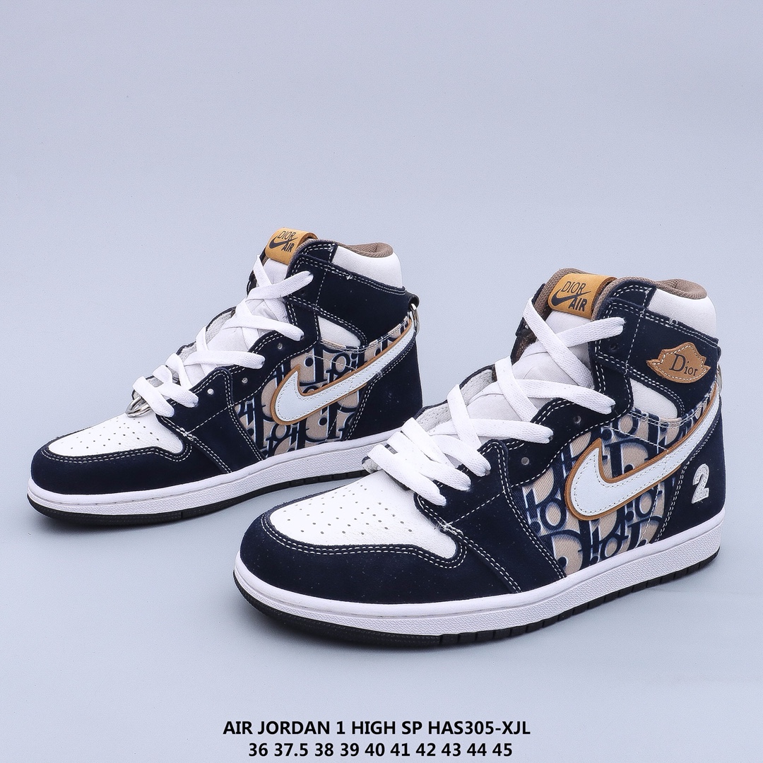 Air jordan 1 custom air casual shoes Size：EU36-EU45