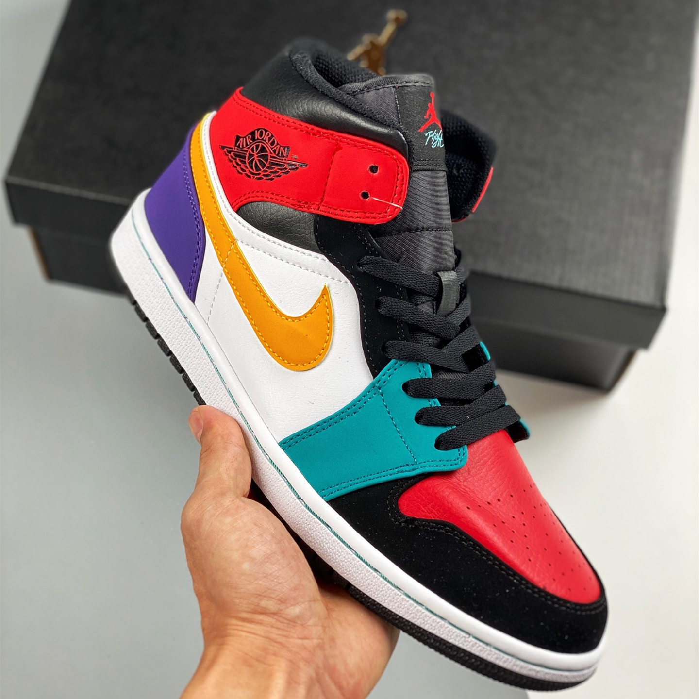 Air Jordan 1 Mid Leisure Board Shoes EU36-EU47.5/ US4-US13