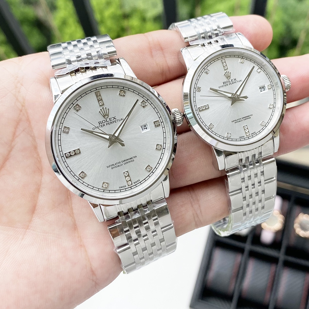 Classic Collection Couple Mechanical Watches,men40×11mm,women35×11mm Watch