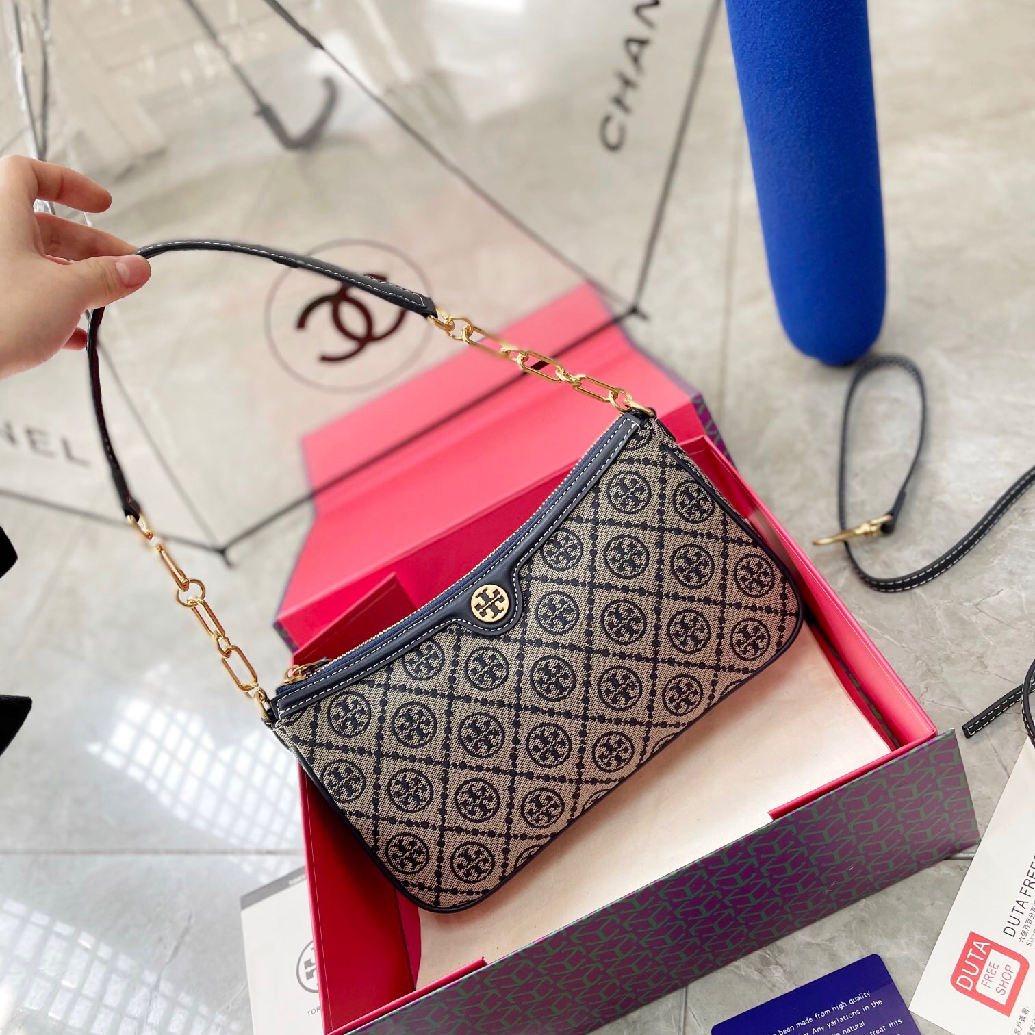 MONOGRAM Mini Bag ,2 Colors Size:25*14CM