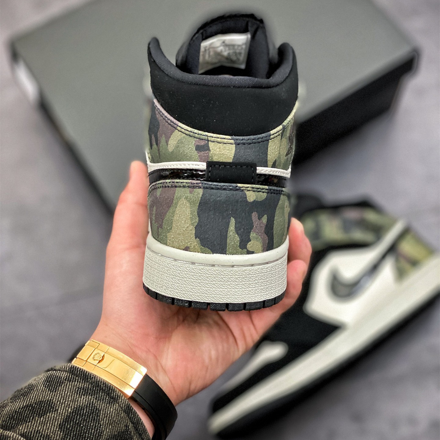 Air Jordan 1 Mid Leisure Board Shoes EU36-EU47.5/ US4-US13