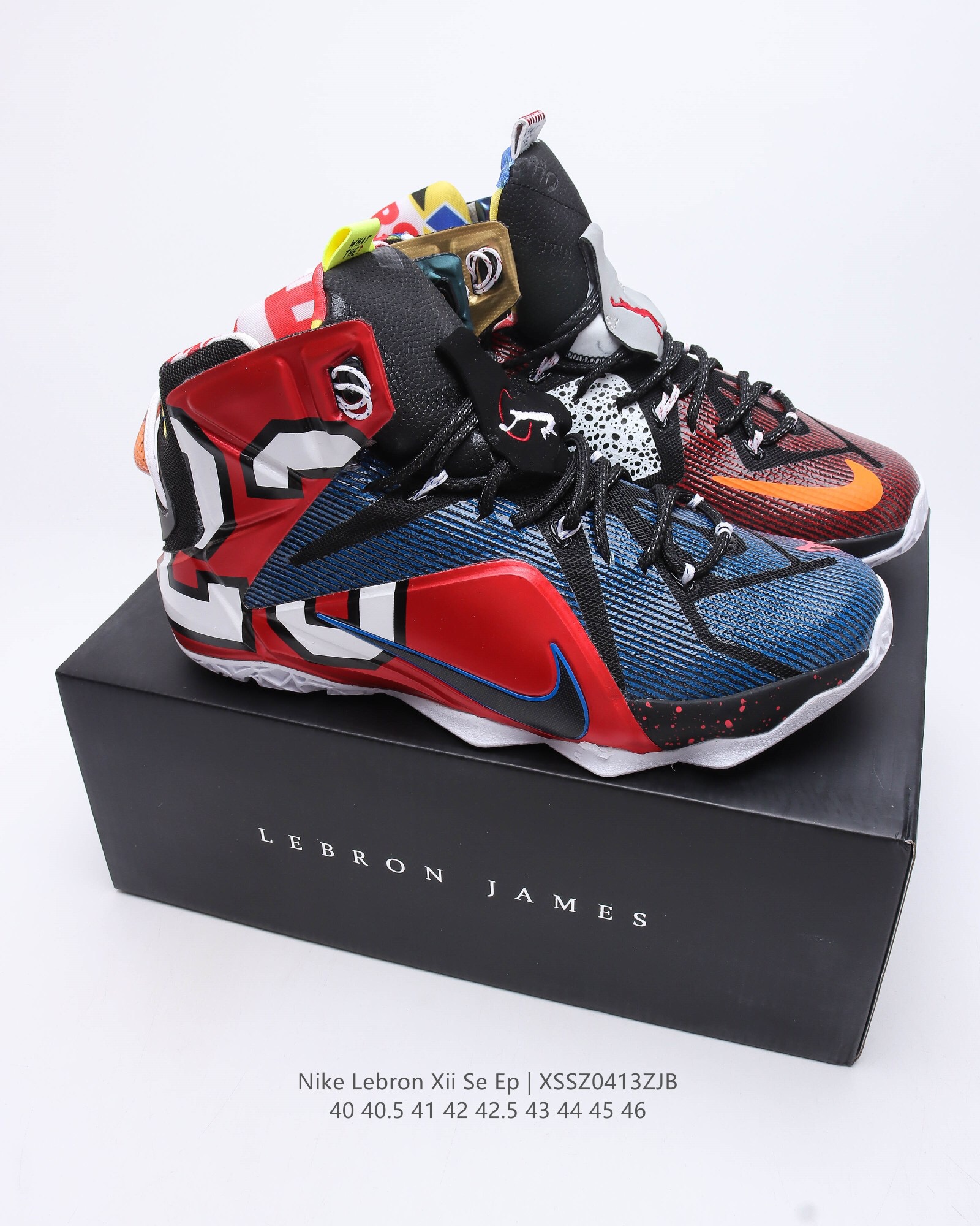 lebron 12 p.s elite hexagonal zoom air casual shoes Size:EU40-EU46