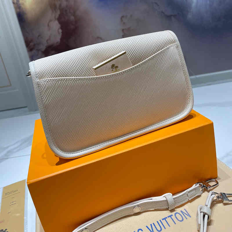 Buci Handbag Beige Women's Crossbody Shoulder Bag Size 24.5*15.5*9 cm