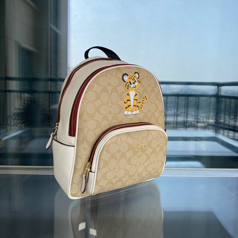 Year Of The Tiger Limited Edition Shoulder Bag Women's Fashion Backpack School Bags Size 27*35 cm